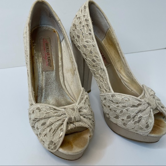 American Rag heel| 6 medium | pin up| lace| vintage - Picture 10 of 15